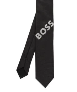 Boss Silk Logo Tie