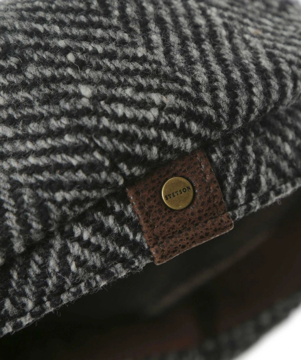 Stetson Herringbone Hatteras Cap 4 Stetson Herringbone Hatteras Cap - Image 2