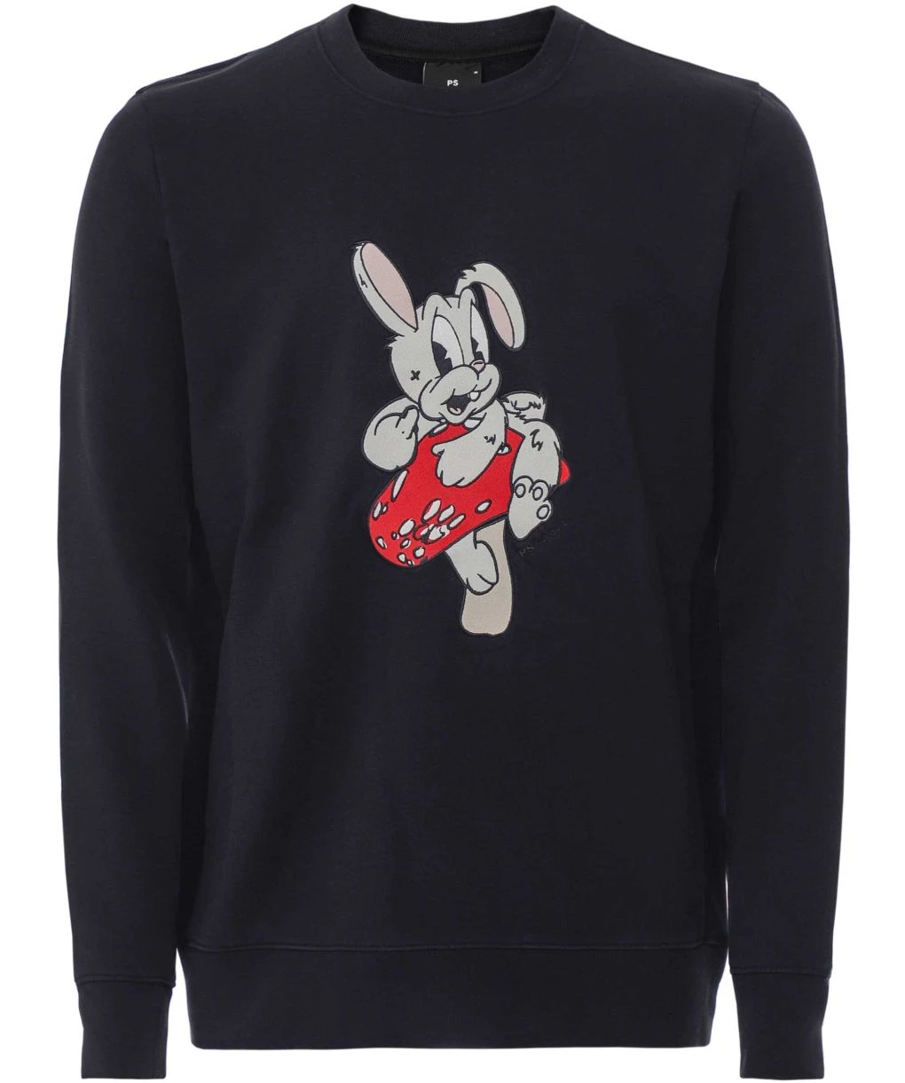 PAUL SMITH Crew Rabbit Mushroom Sweatshirt 3 PAUL SMITH Crew Rabbit Mushroom Sweatshirt