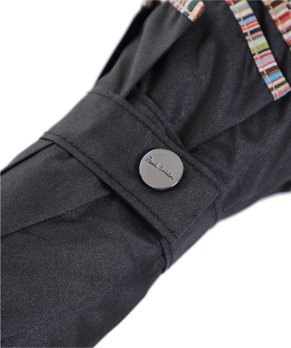 PAUL SMITH Compact Signature Stripe Trim Umbrella 5 PAUL SMITH Compact Signature Stripe Trim Umbrella - Image 3