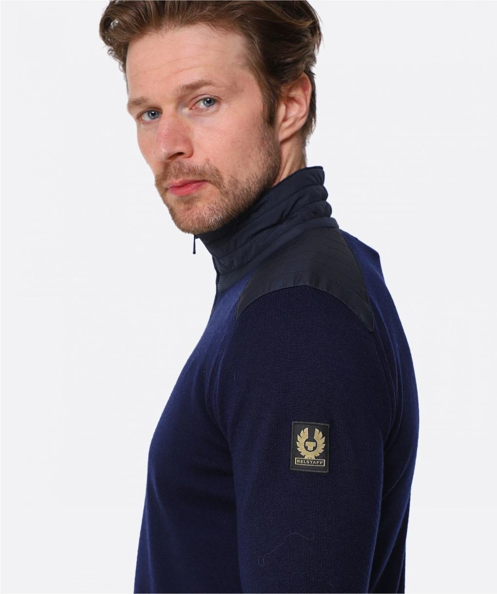 BELSTAFF Merino Wool Kelby Zip Cardigan 6 BELSTAFF Merino Wool Kelby Zip Cardigan - Image 4