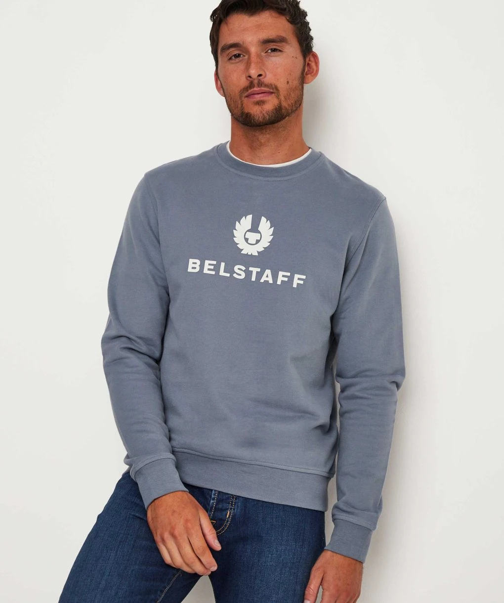 BELSTAFF Crew Neck Signature Sweatshirt 4 BELSTAFF Crew Neck Signature Sweatshirt - Image 2