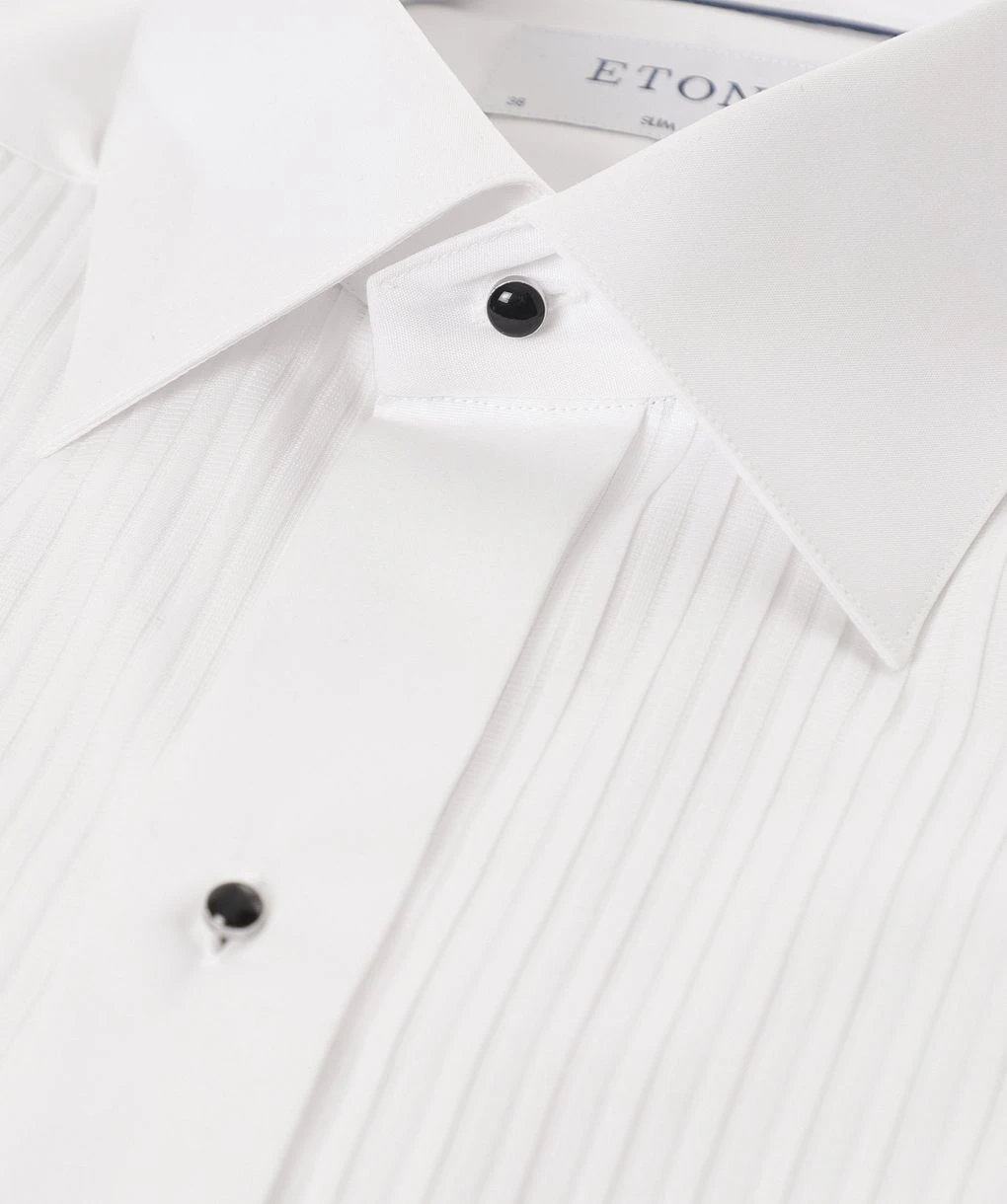 ETON Slim Fit Plissé Dress Shirt 4 ETON Slim Fit Plissé Dress Shirt - Image 2