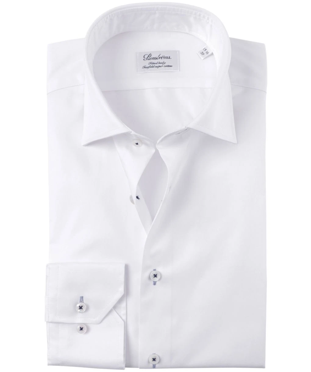 Fitted Body Twill Shirt 3 Fitted Body Twill Shirt