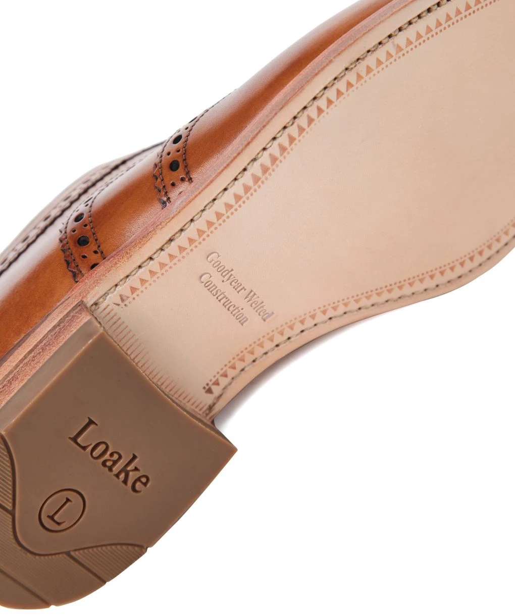 Loake Leather Fearnley Brogues 8 Loake Leather Fearnley Brogues - Image 6