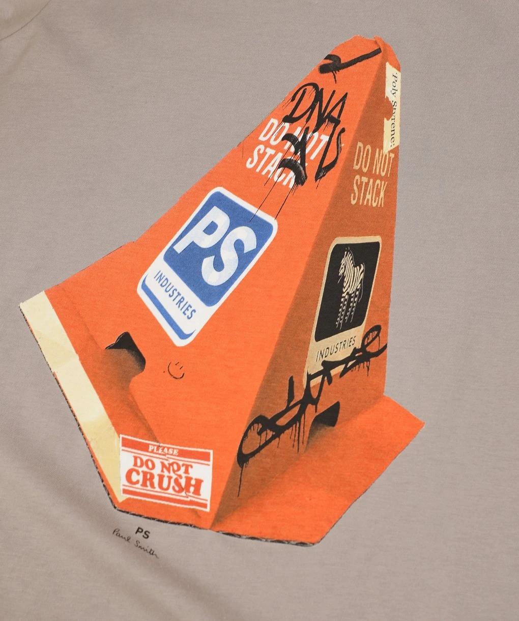 PAUL SMITH Organic Cotton Cone T-Shirt 4 PAUL SMITH Organic Cotton Cone T-Shirt - Image 2