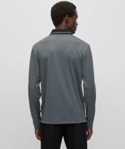 Boss Long Sleeve Pleins 23 Polo Shirt -Menswear Specialty Store iBXkctkaSys5voFvmMVokKczDEkARTIMwnPWtLgc