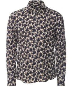 Slimline Linen Palm Shirt