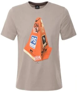 PAUL SMITH Organic Cotton Cone T-Shirt