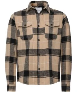 Les Deux Check Lennon Overshirt
