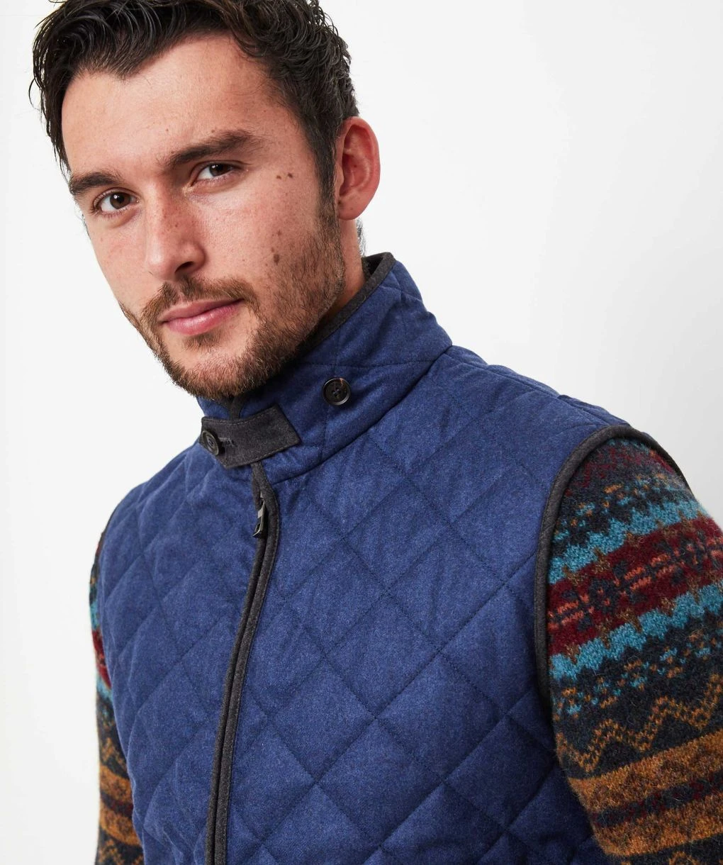 Water-Repellent Wool Theo Gilet 6 Water-Repellent Wool Theo Gilet - Image 4