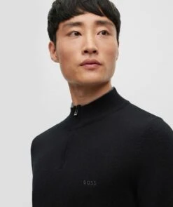 Boss Half-Zip Marlo Jumper 11 Boss Half-Zip Marlo Jumper -Menswear Specialty Store ncK8yf2cBBOybGlTqZVUxyvechXAcGiftEJt8lpe