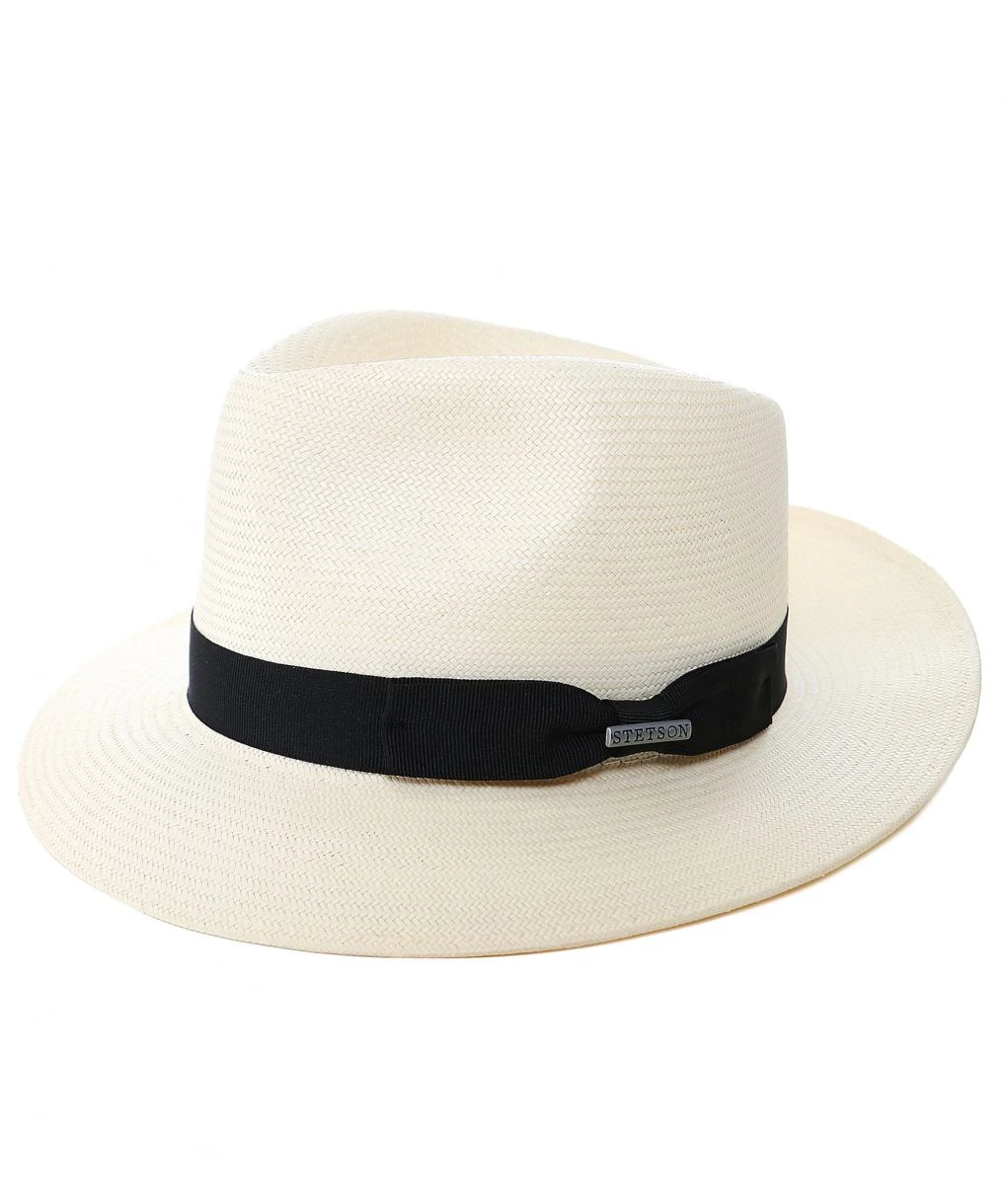 Stetson Toyo Straw Traveller Fedora 3 Stetson Toyo Straw Traveller Fedora