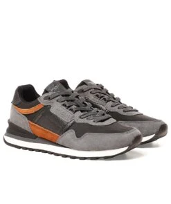 Hackett Suede Telfor Runner Trainers