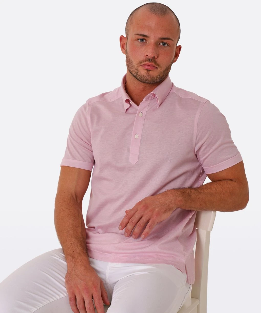 ETON Oxford Pique Polo Shirt 4 ETON Oxford Pique Polo Shirt - Image 2