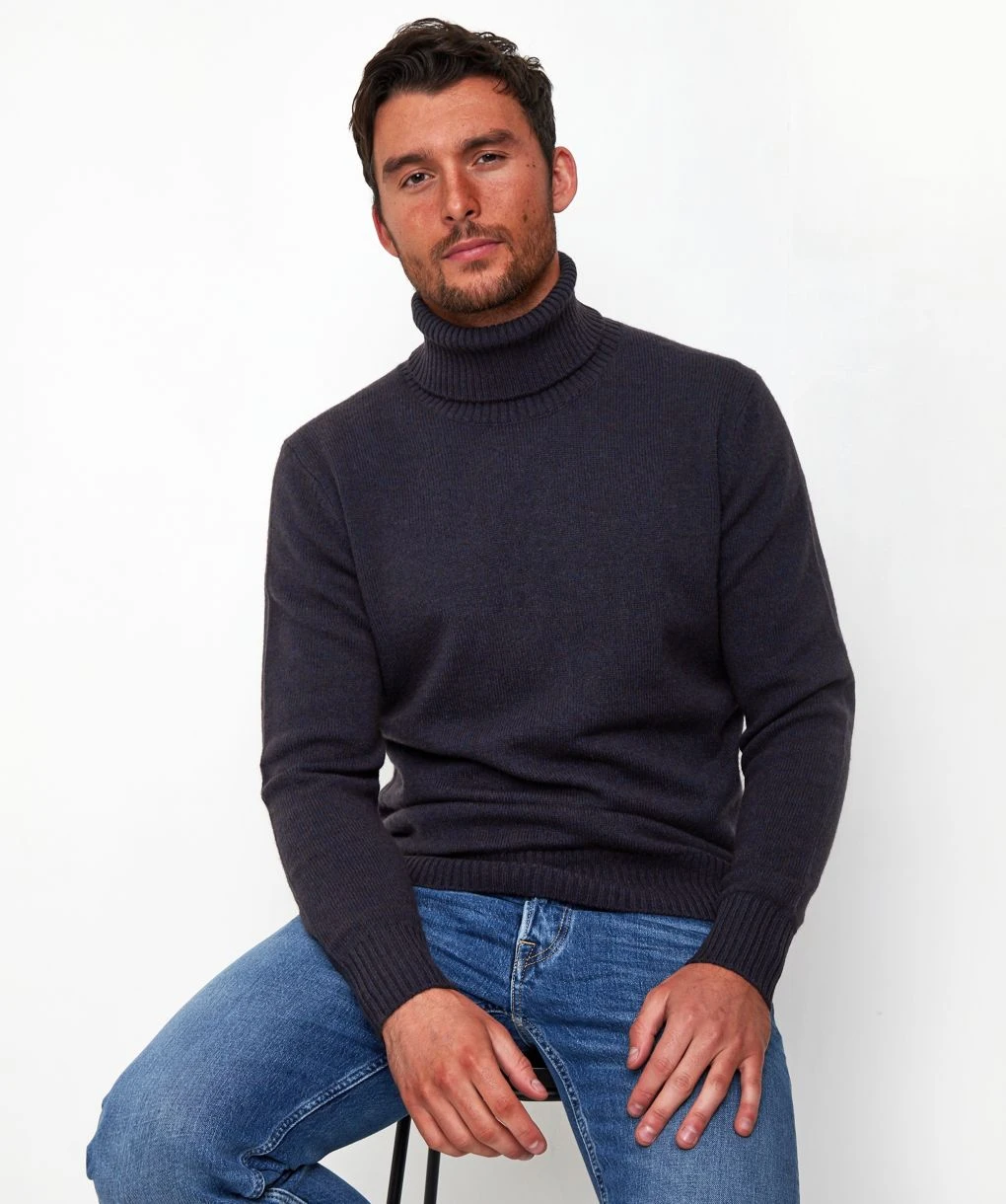Roll Neck Merino Jumper 4 Roll Neck Merino Jumper - Image 2