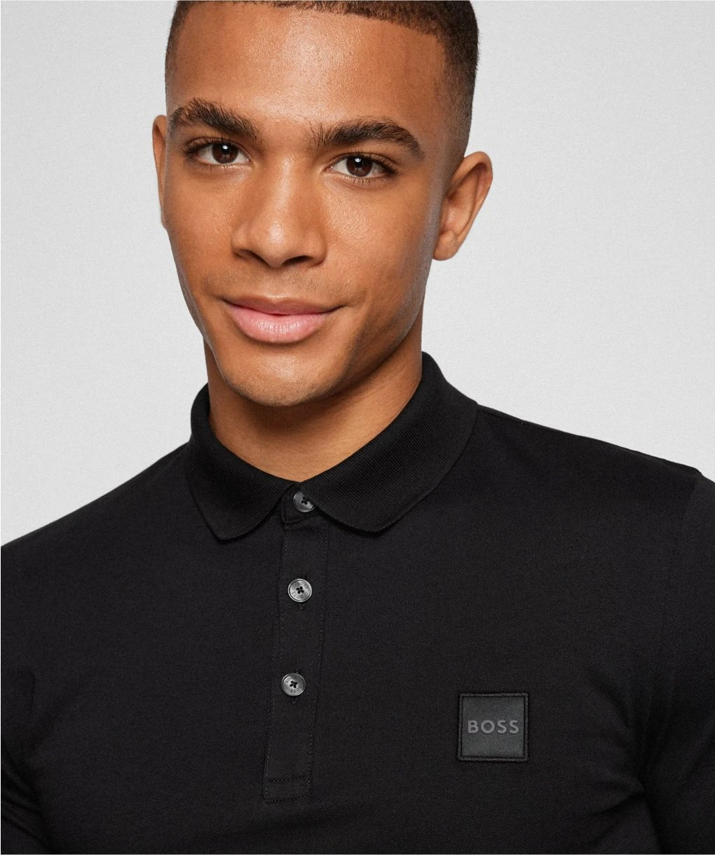 Boss Slim Fit Long Sleeve Passerby Polo Shirt 7 Boss Slim Fit Long Sleeve Passerby Polo Shirt - Image 5