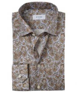 ETON Slim Fit Paisley Shirt