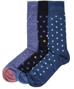 PAUL SMITH Spot Socks Three Pack