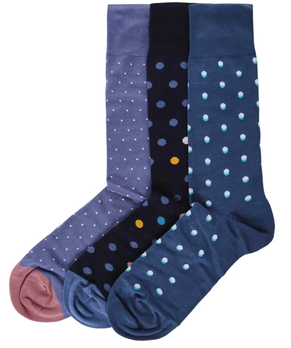 PAUL SMITH Spot Socks Three Pack 3 PAUL SMITH Spot Socks Three Pack