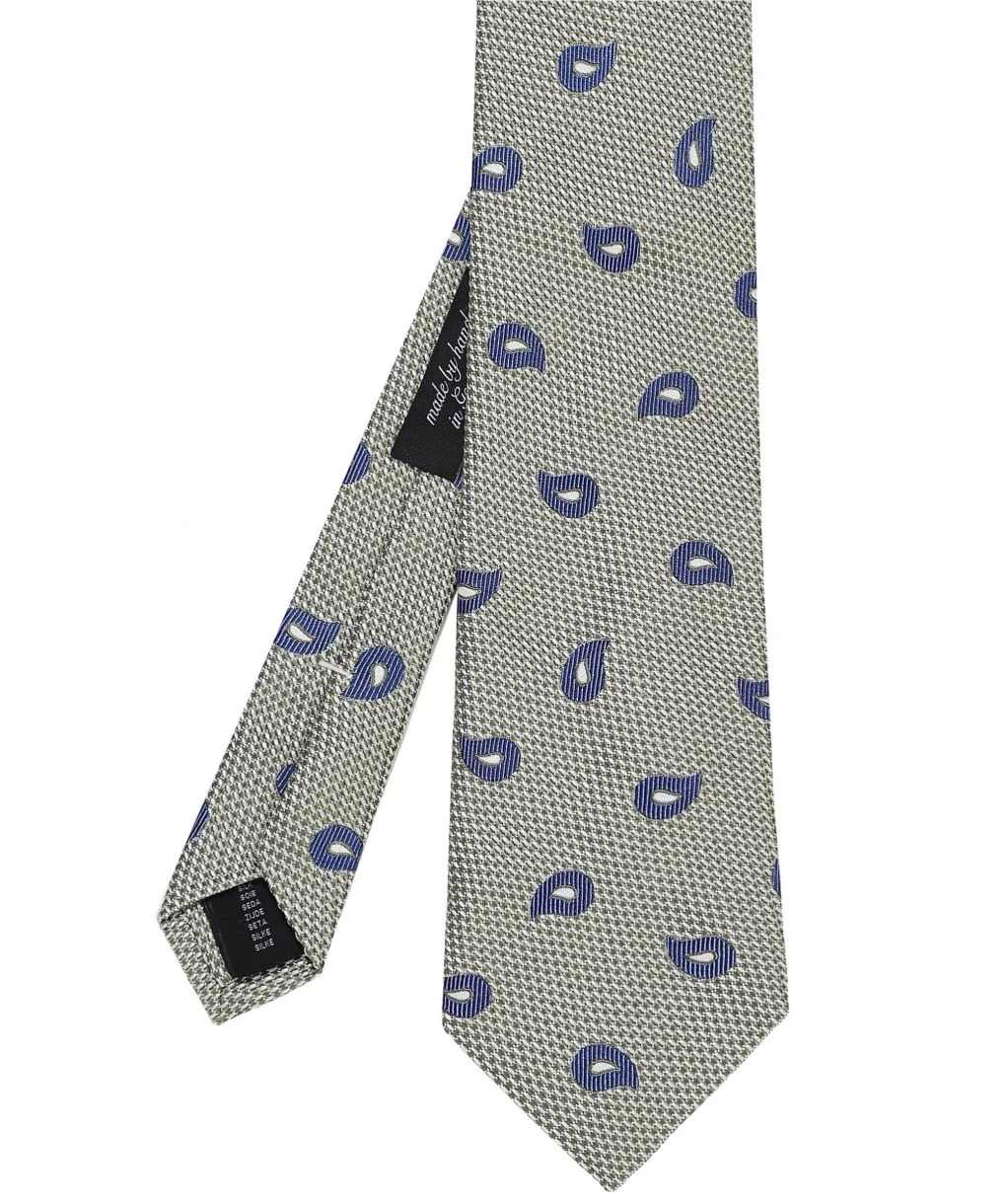 Silk Paisley Tie 3 Silk Paisley Tie