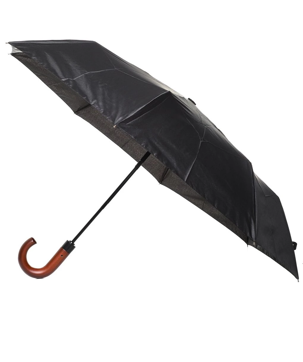 Hackett Crook Handle Folding Umbrella 4 Hackett Crook Handle Folding Umbrella - Image 2