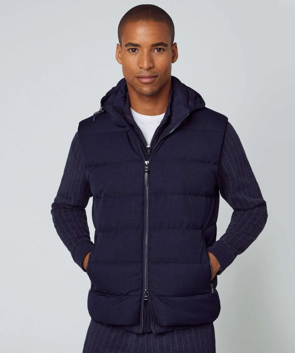 Hackett Hooded Puffer Gilet 4 Hackett Hooded Puffer Gilet - Image 2