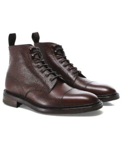Loake Grain Leather Roehampton Derby Boots