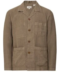 Hartford Linen Perry Pat Overshirt