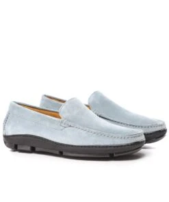 Suede Driving Loafers
