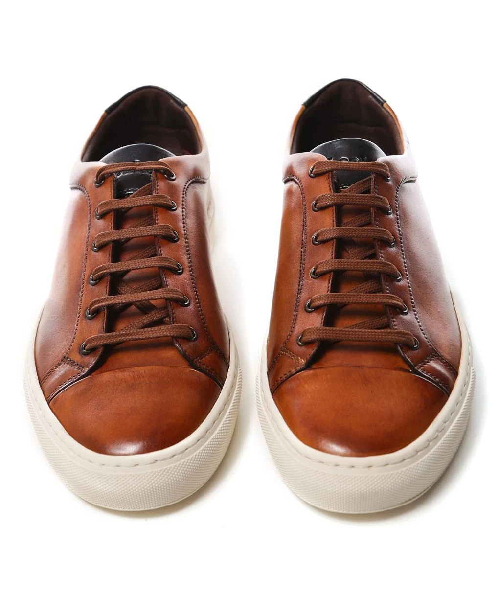 Loake Leather Dash Trainers 5 Loake Leather Dash Trainers - Image 3
