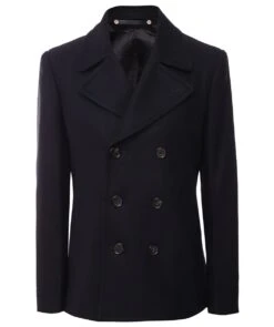 PAUL SMITH Wool Cashmere Pea Coat