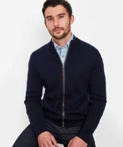 Hackett Merino Zip Cardigan -Menswear Specialty Store s1VPnsajXw1qdjPpEFThMoeOMwft365dTshrDrNT