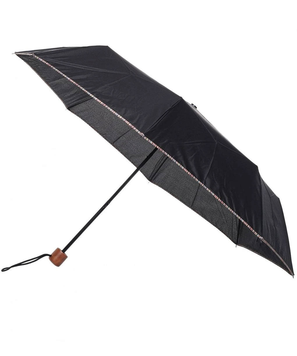 PAUL SMITH Compact Signature Stripe Trim Umbrella 4 PAUL SMITH Compact Signature Stripe Trim Umbrella - Image 2