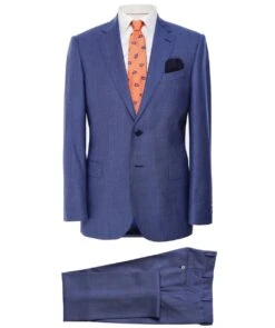 Virgin Wool Birdseye Suit