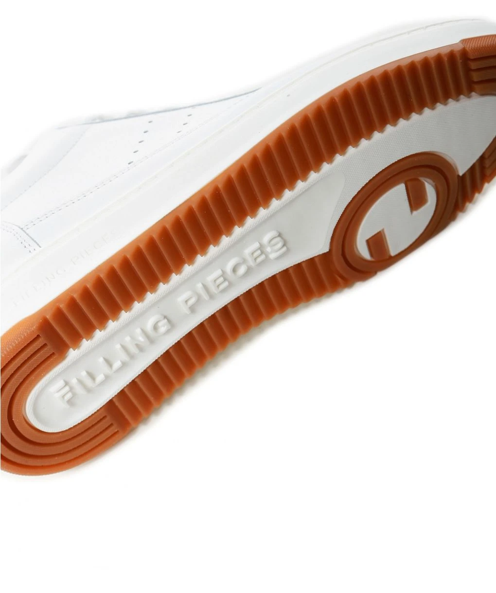 Filling Pieces Nappa Low Top Bianco Trainers 8 Filling Pieces Nappa Low Top Bianco Trainers - Image 6