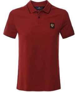 BELSTAFF Tipped Polo Shirt