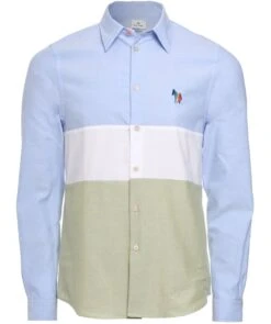 PAUL SMITH Colour Block Zebra Shirt