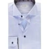 ETON Slim Fit Paisley Trim Shirt