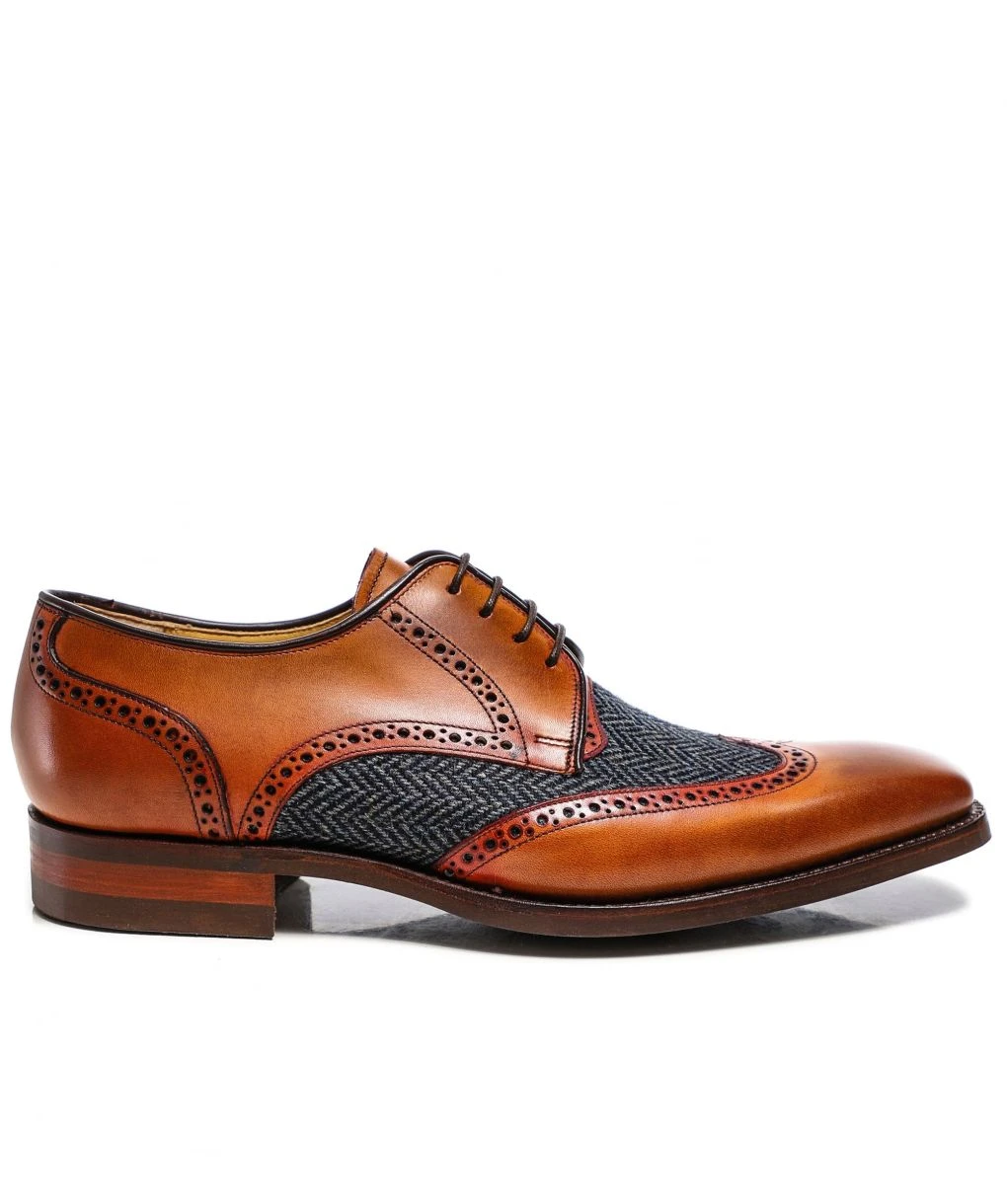 Leather Tweed Jackson Derby Shoes 4 Leather Tweed Jackson Derby Shoes - Image 2