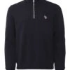PAUL SMITH Half-Zip Zebra Sweatshirt