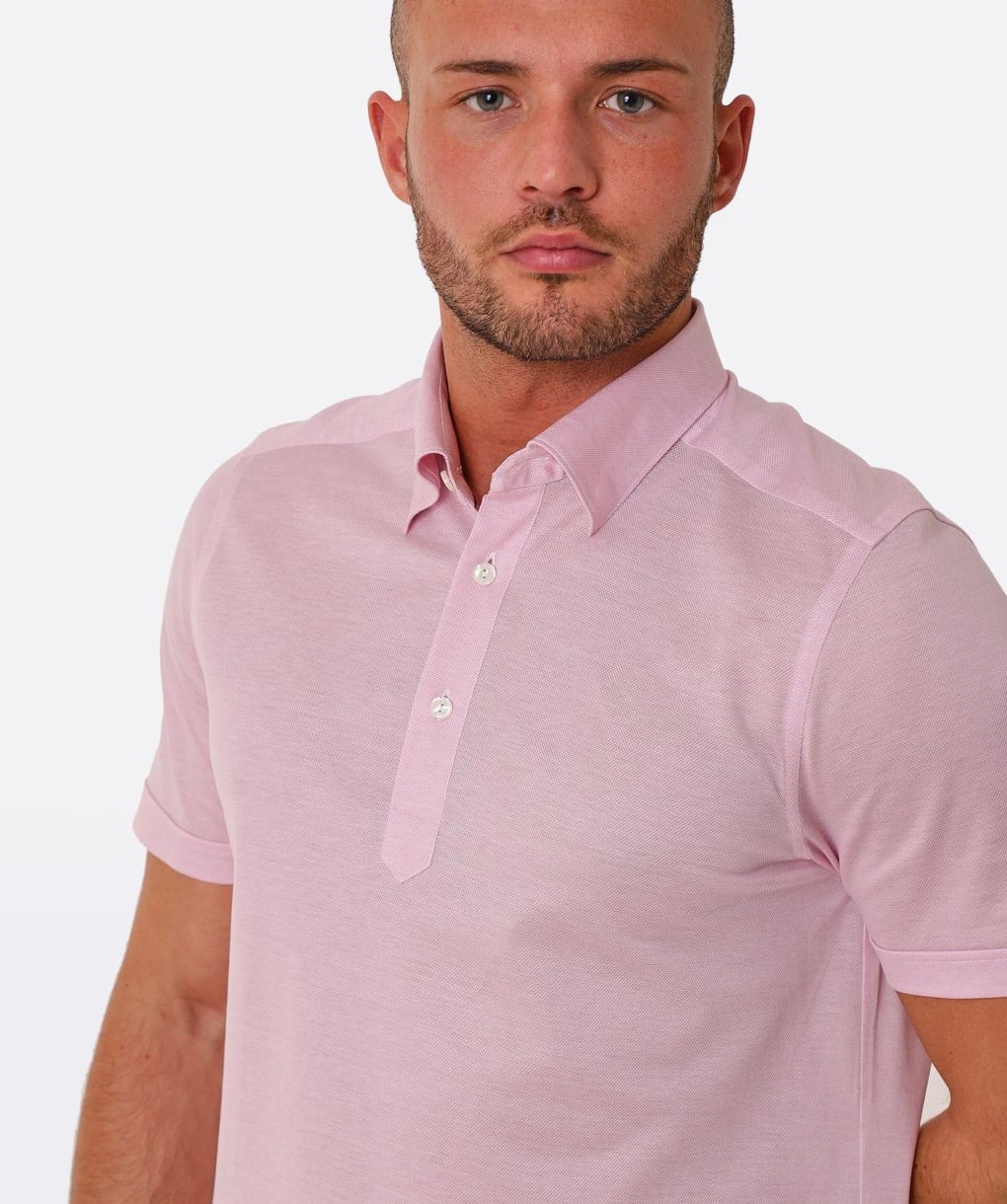 ETON Oxford Pique Polo Shirt 6 ETON Oxford Pique Polo Shirt - Image 4