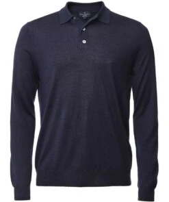 Hackett Merino Silk Polo Shirt