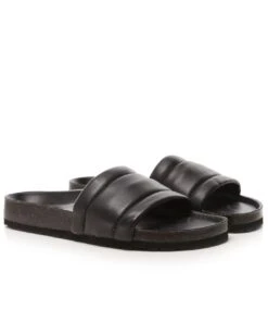 Leather Bornos Sandals