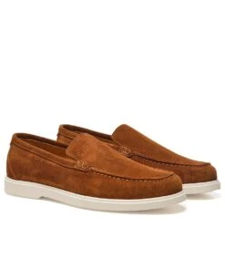 Loake Suede Tuscany Loafers