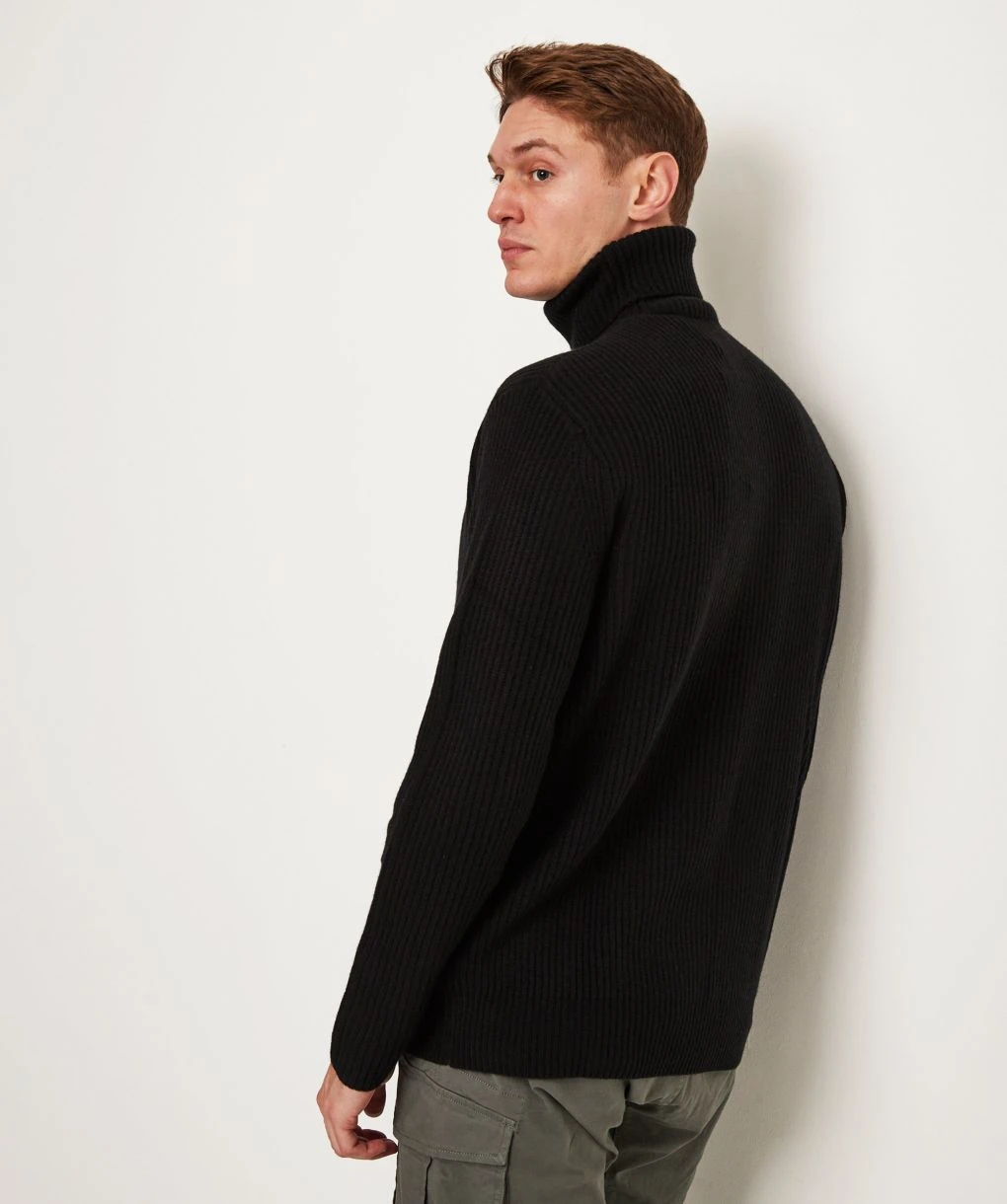 Les Deux Merino Roll Neck Eddie Jumper 5 Les Deux Merino Roll Neck Eddie Jumper - Image 3