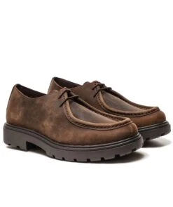 Geox Leather Spherica Ec7 Moccasins