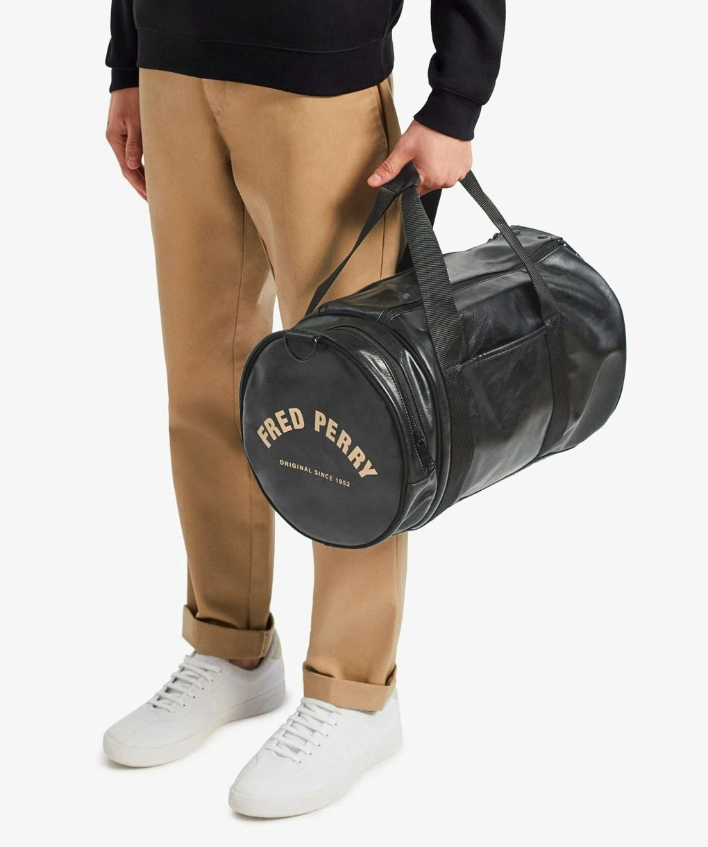 Fred Perry Tonal Barrel Bag 3 Fred Perry Tonal Barrel Bag - Image 2