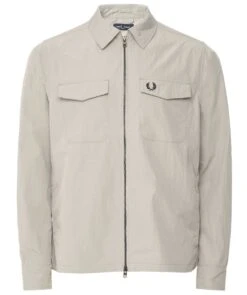 Fred Perry Textured Zip Overshirt