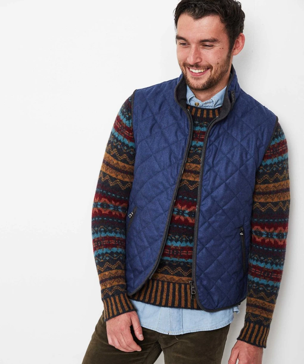 Water-Repellent Wool Theo Gilet 4 Water-Repellent Wool Theo Gilet - Image 2